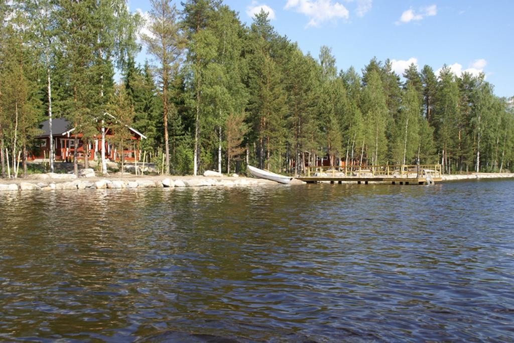 Kartanohotelli Satulinna Huvilat Hirvensalmi Exterior photo